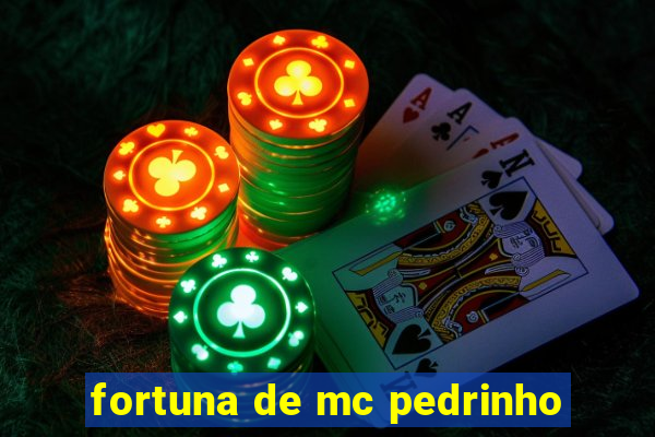 fortuna de mc pedrinho